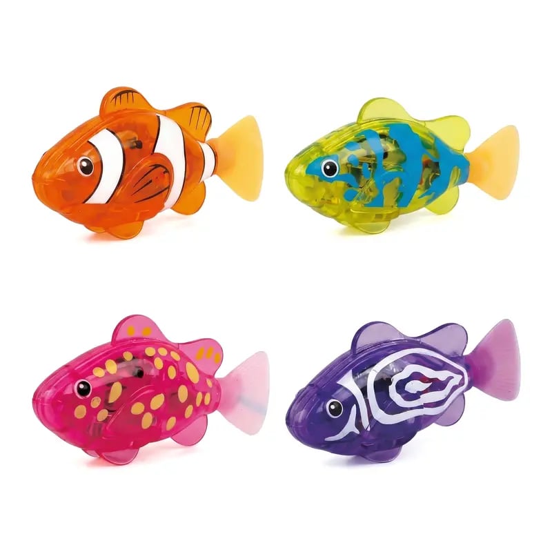 🔥🔥LAST DAY SALE 49% OFF-🛁✨Electronic Pet Fish Bath Toy | LED Light Up | Auto-Swimming Bath Toy🐠💦
