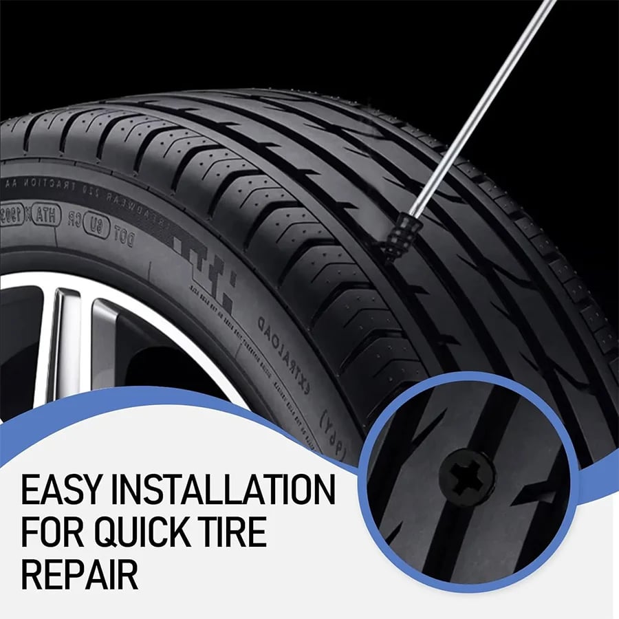 π₯ Last Day 50% OFF π₯ 60PCS Self-Sealing Tire Repair Rubber Nails Kit with 2 Sizes