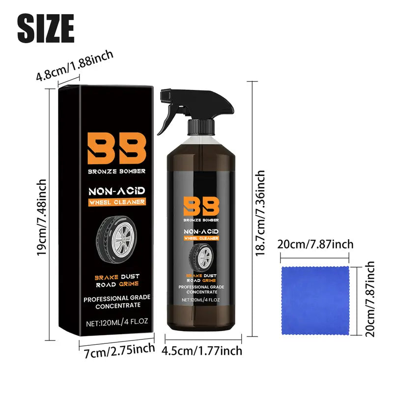 🔥LAST DAY 49% OFF - 🛞Car Wheel Cleaner🧽 – Ultimate Rust & Stain Solution 🚗✨