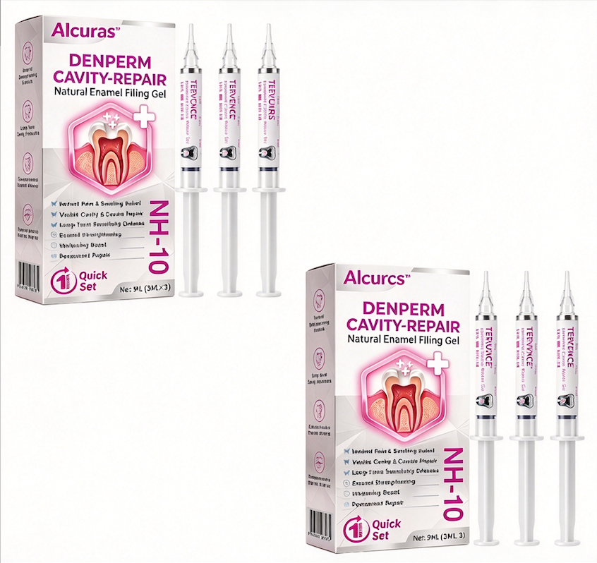 🔥LAST DAY 49% OFF🔥 - 🦷Alcuras®Cavity-Repair Natural Enamel Filling Gel🌱
