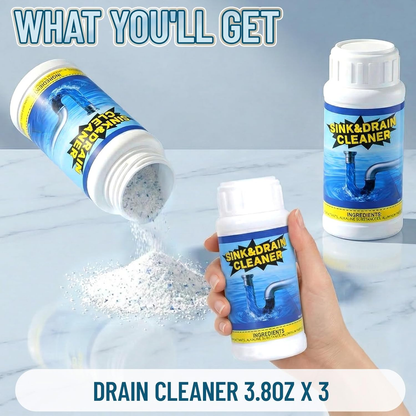 🔥LAST DAY 49% OFF - ✨💦Alcuras Heavy-Duty Drain Cleaner Liquid🚰