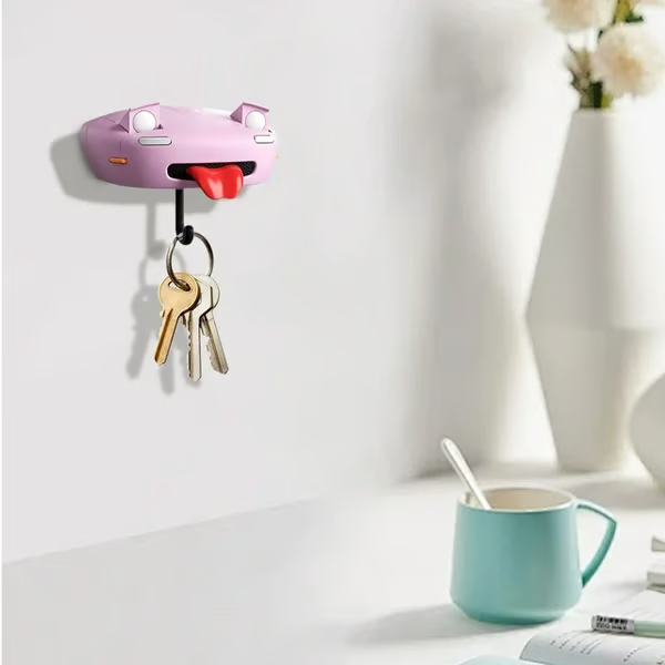 🎁🎉Only $19.99 This Week🌟🎉Pop-up Headlight Car-Themed Wall-Mounted Key Holder