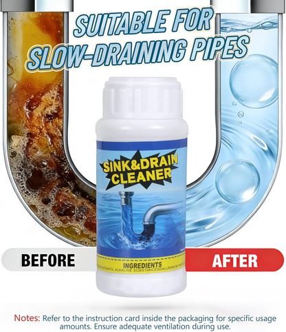 🔥LAST DAY 49% OFF - ✨💦Alcuras Heavy-Duty Drain Cleaner Liquid🚰
