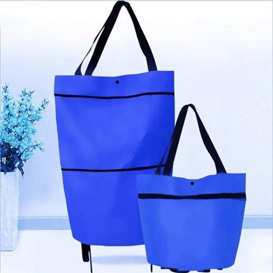 🔥LAST DAY 49% OFF🔥 -2 in 1 Foldable Shopping Cart🎁