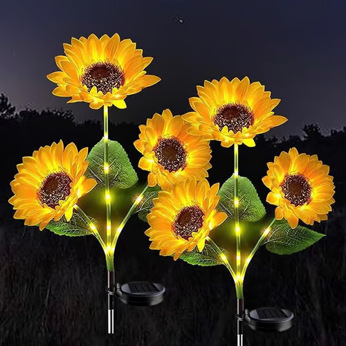 🔥Last Day Sale 49% OFF🔥 - 🌞Solar LED Sunflower Garden Lights🌻