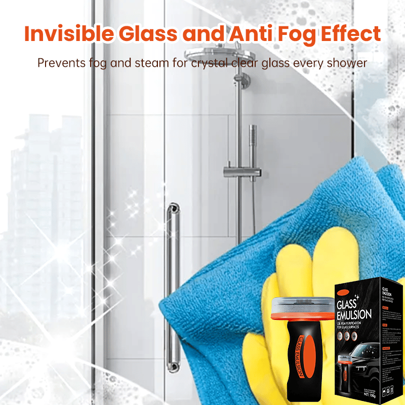 🔥LAST DAY 50% OFF - 🧽✨Glass Oil Film Cleaner🚗