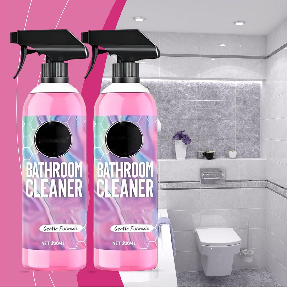 🔥LAST DAY SALE 49% OFF - ✨💧Alcuras Bathroom Descaler Foam Cleaner🛁