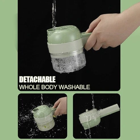 🔥Last Day 49% OFF - ✨Wireless Efficient ElectricMini Food Chopper🥒 🥔