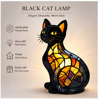 (🎁Last Day 49% OFF)😽Handmade Cat Lamp