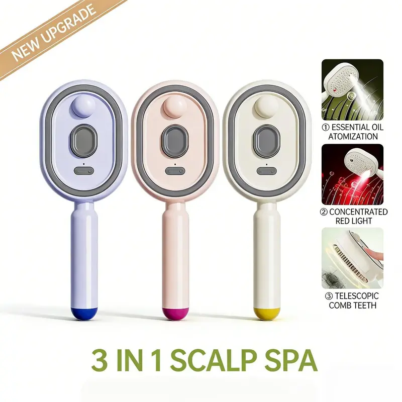 🔥Last Day Sale 49% OFF - ✨💇Electric Spray Air Cushion Massage Comb🔥