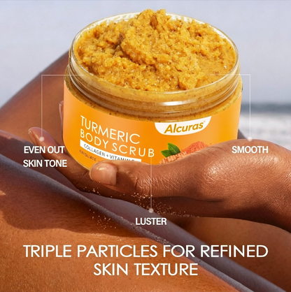 🔥Last Day 50% OFF🔥 - 🧴✨Alcuras Turmeric Body Scrub🍋