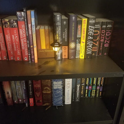 🔥LAST DAY SALE 49% OFF - ✨Library Lantern-Decorative Bookshelf Lighting💡