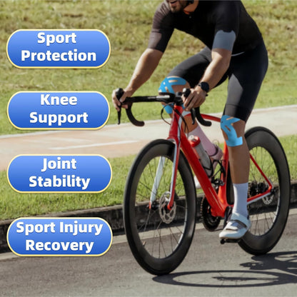 🔥 Last Day 50% OFF  - 🏃10/20pcs Precut Kinesiology Tape For Knees🦵