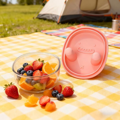 🔥Last Day 49% OFF - 🧺Reusable Silicone Snack Container | Easy to Use, Leakproof for Beach & Picnic🏖️