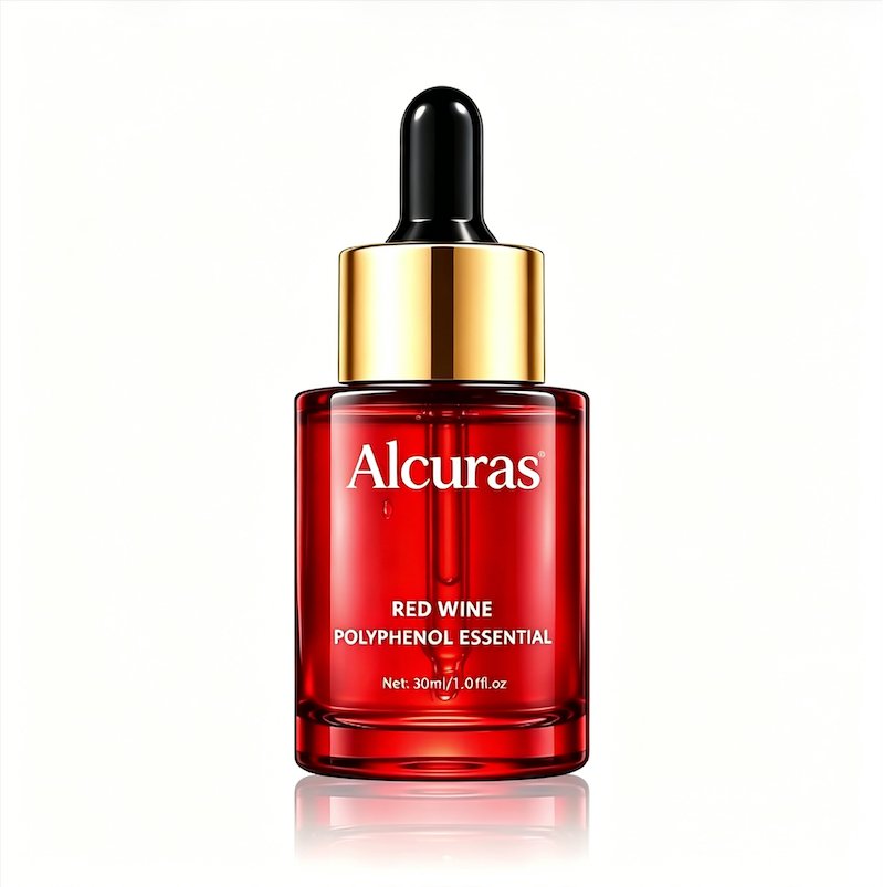 🎉Buy One Get One Free🎁 -  ✨🍷Alcuras Red Wine Polyphenol Antioxidant Face Serum💧