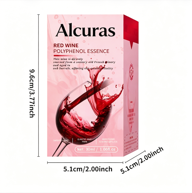 🎉Buy One Get One Free🎁 -  ✨🍷Alcuras Red Wine Polyphenol Antioxidant Face Serum💧