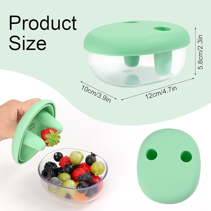 🔥Last Day 49% OFF - 🧺Reusable Silicone Snack Container | Easy to Use, Leakproof for Beach & Picnic🏖️