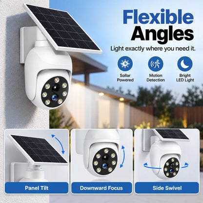 🔥LAST DAY 49% OFF - ⏰Solar-Powered Simulated Surveillance Camera Street Light👀