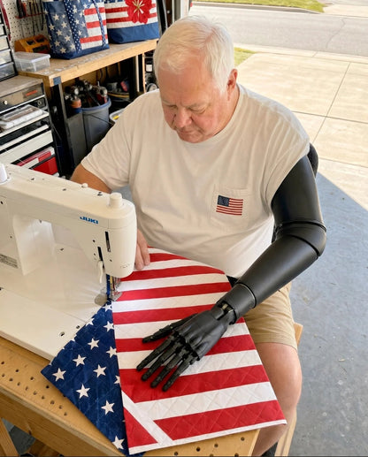🔥Last Day 49% OFF - 🌸Handmade Quilted USA Tote Bag 🇺🇸 Proudly American-made💖