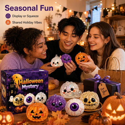 🔥Last Day 49% OFF -🎃 Halloween Dumpling Squeeze Squishy Toy👻☁️