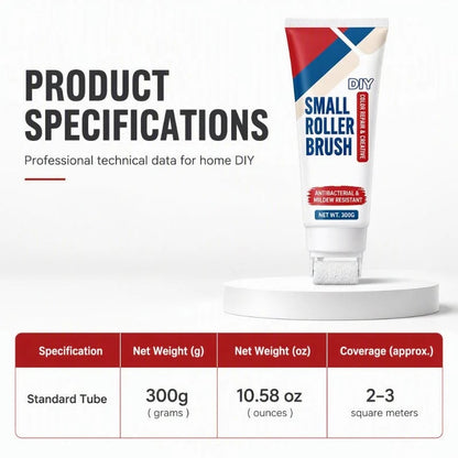 🔥LAST DAY 49% OFF🔥 - ✨🧱Waterproof Wall Repair Paste with Integrated Small Roller Brush