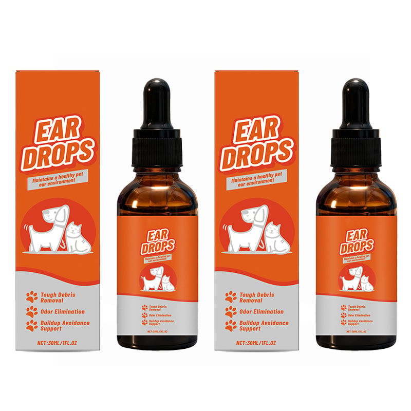🔥Last Day Flash Sale 49% OFF❤️Natural Dog & Cat Ear Drop for Itching & Wax Build-Up🐱🐶