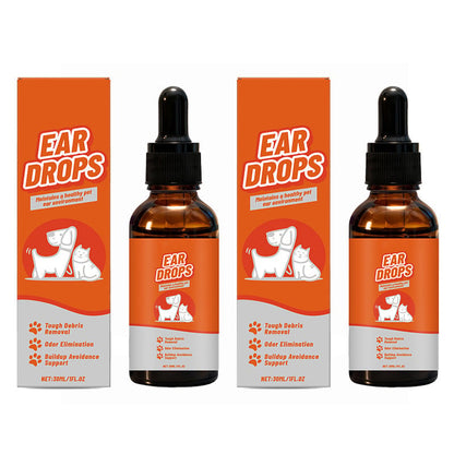 🔥Last Day Flash Sale 49% OFF❤️Natural Dog & Cat Ear Drop for Itching & Wax Build-Up🐱🐶