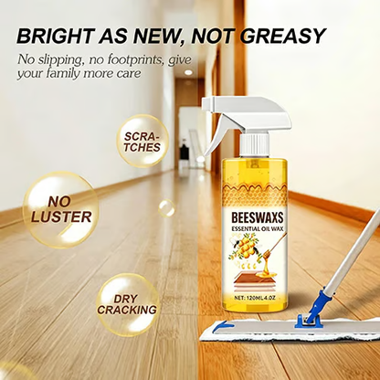 🔥LAST DAY SALE 49% OFF - 🌟🎉2026 Wood Polishing Beeswax Spray🪵