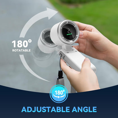 🔥Limited Time 49% Off - 🌬️Portable Handheld Turbo Fan,5 Gear High Speeds🧊