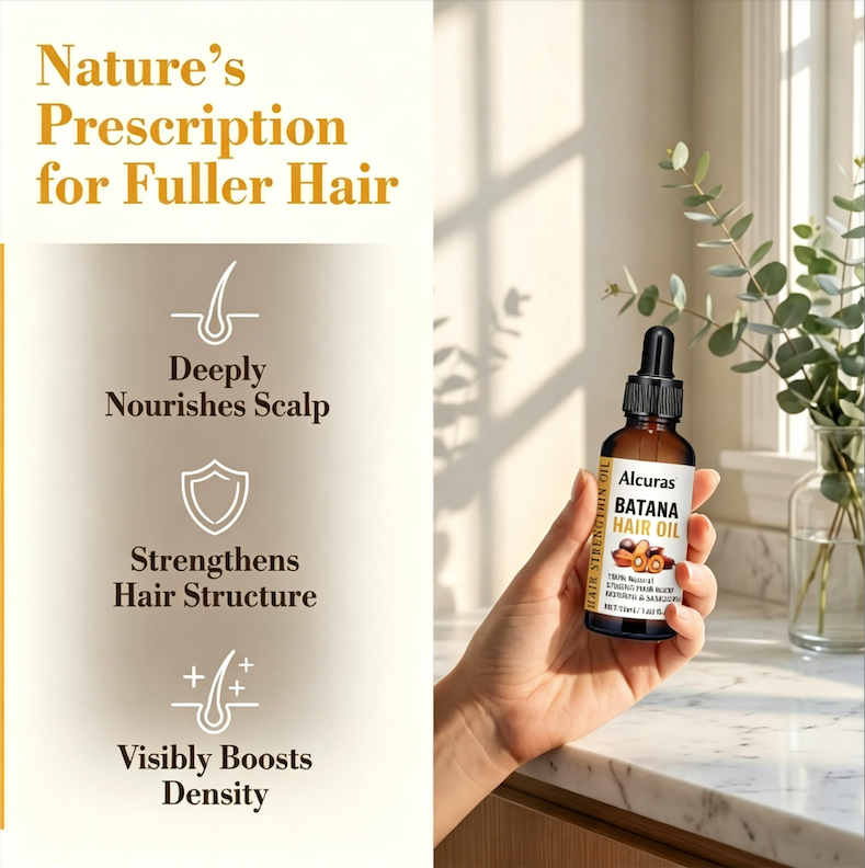 🎉Buy One Get One Free🎁 - ✨ Alcuras® Botanical Nourishing Hair Care Serum 💇