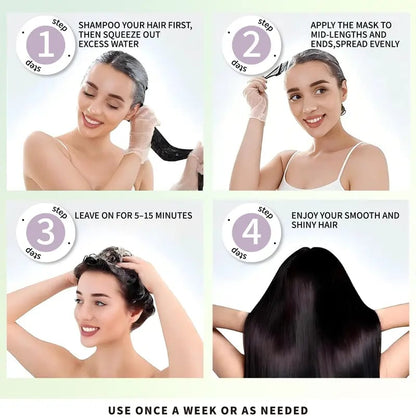 🔥Last Day 49% OFF - 💇Alcuras® Hair Mask with Keratin✨