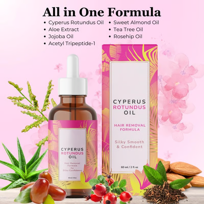 🏆Flash Sale 49% OFF⚡ 50K+ SOLD! 💥All in One Hair removal oil