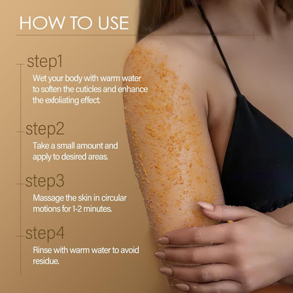 🔥Last Day 50% OFF🔥 - 🧴✨Alcuras Turmeric Body Scrub🍋
