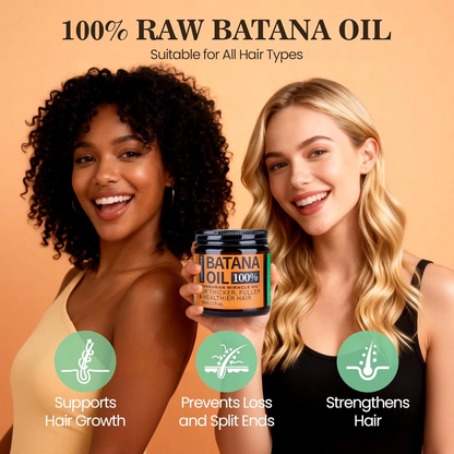 🔥LAST DAY 49% OFF - Batana Oil for Hair Growth,Raw Organic Batana Mask from Honduras🌱