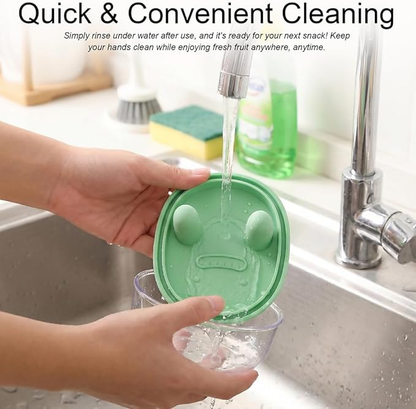🔥Last Day 49% OFF - 🧺Reusable Silicone Snack Container | Easy to Use, Leakproof for Beach & Picnic🏖️