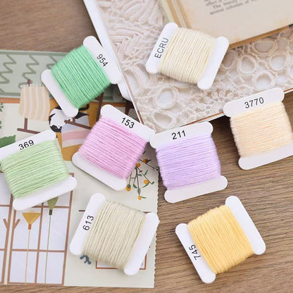 50 assorted thread colors