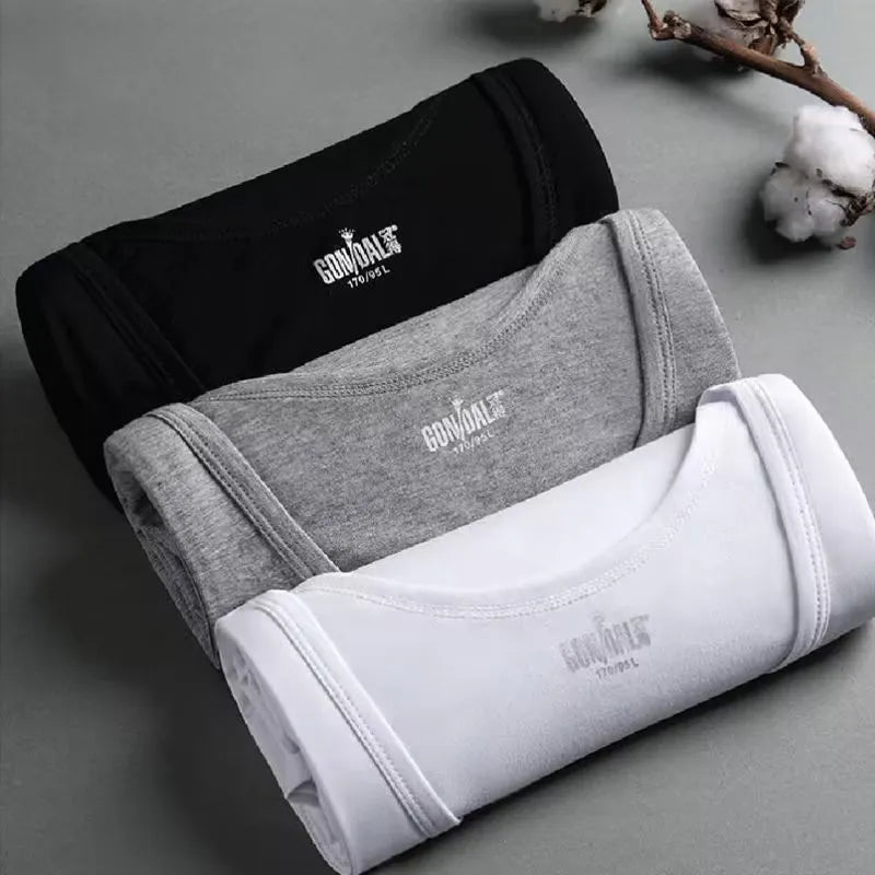 🔥Last Day 49% OFF - 💪Premium Ultra-Soft Cotton Fitted Tank 3 Pack🏋️