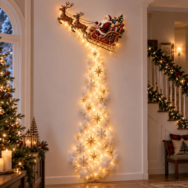 🎁Last Day 49% OFF🎄✨Christmas Magic Trail Wall Light - A Little Christmas Magic, Right on Your Wall