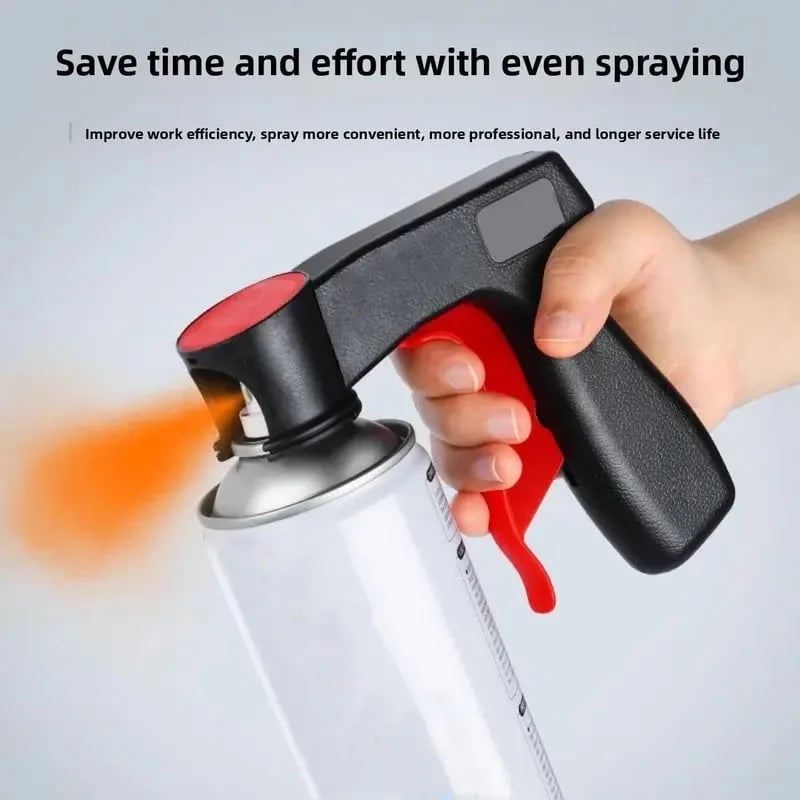🏠🚗✨Universal Spray Paint Handle Tool 🌟 Portable Assisted Spray Nozzle for Paint & Color Change