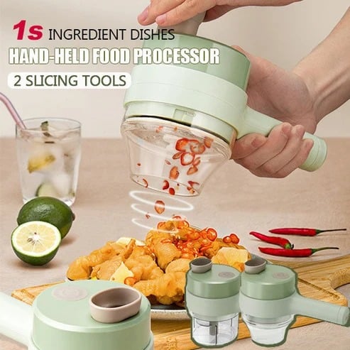 🔥Last Day 49% OFF - ✨Wireless Efficient ElectricMini Food Chopper🥒 🥔