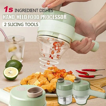 🔥Last Day 49% OFF - ✨Wireless Efficient ElectricMini Food Chopper🥒 🥔