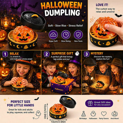 🔥Last Day 49% OFF -🎃 Halloween Dumpling Squeeze Squishy Toy👻☁️
