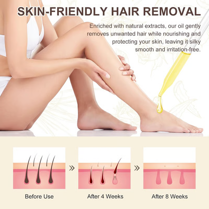 🏆Flash Sale 49% OFF⚡ 50K+ SOLD! 💥All in One Hair removal oil