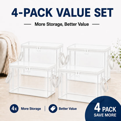 🔥Last Day 50% OFF - 📦Stuffed Storage PVC Organizer Bag Doll Storage Container✨