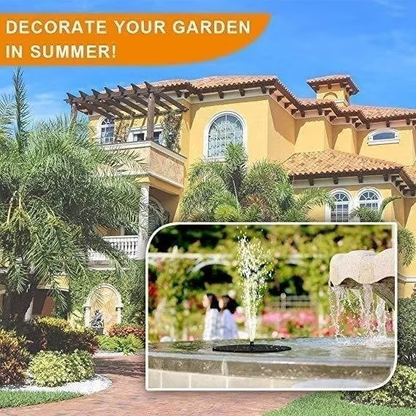 Solar-Powered Birdbath Fountain – Bring Your Garden to Life!
