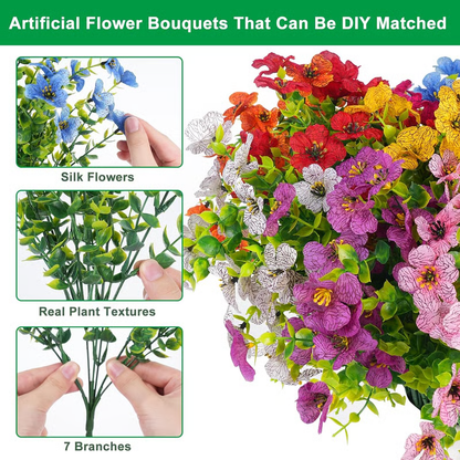 💥Only $3.99 Last Day Promotion!🌺UV Resistant Colorful Artificial Flower🌺