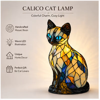 (🎁Last Day 49% OFF)😽Handmade Cat Lamp