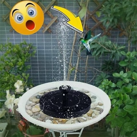 Solar-Powered Birdbath Fountain – Bring Your Garden to Life!