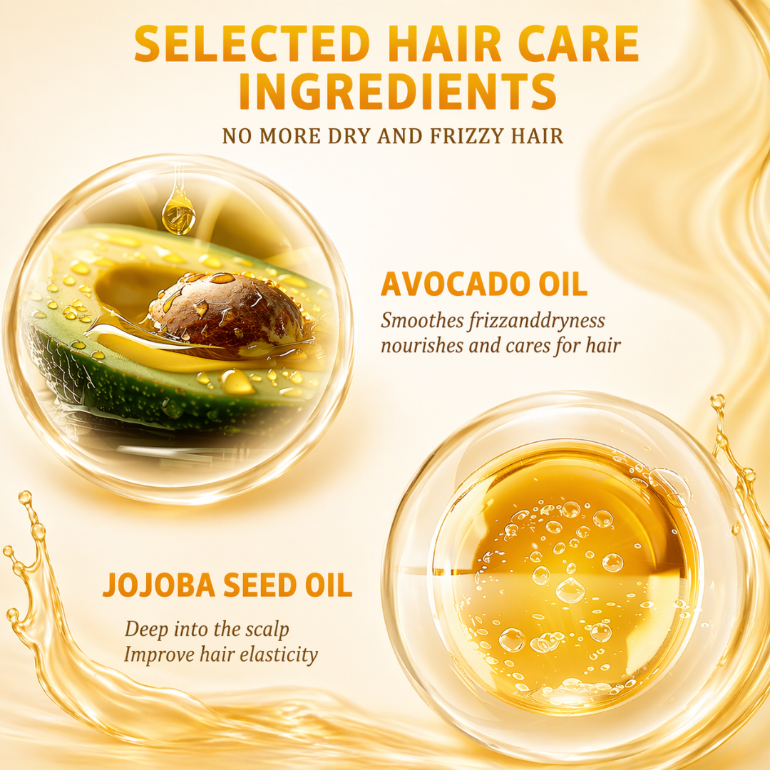 🎉Buy One Get One Free🎁 - ✨💆Smooth & Hair Straightening Conditioning Oil Spray – Anti-Frizz, Deep Hydration, Heat Protection – With Avocado & Jojoba Oil – 72-Hour Fragrance – Sulfate & Paraben Free🎁