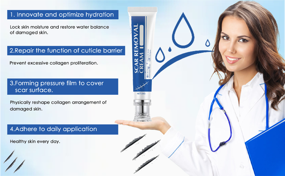 🩹 Alcuras® Medical Grade Silicone Scar Cream – Smooth Scars Fast!